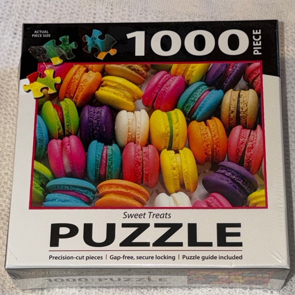 Turner Licensing Sweet Treats 1000 Piece Macarons Jigsaw Puzzle 8410512 NEW